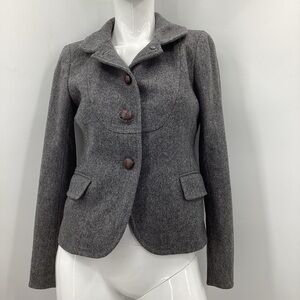 *** J. Crew Lined Wool Blend Jacket *** 2